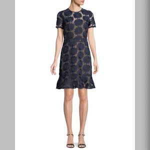 Michael Kors Flora Embroidered Organza Dress
